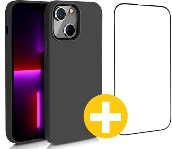 Lennexo iPhone 14 beschermhoes en screenprotector combi