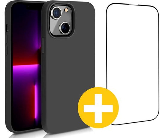 Lennexo iPhone 14 beschermhoes en screenprotector combi