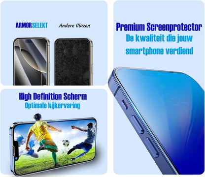 Armor Selekt screenprotector voor iPhone 13 Pro Max