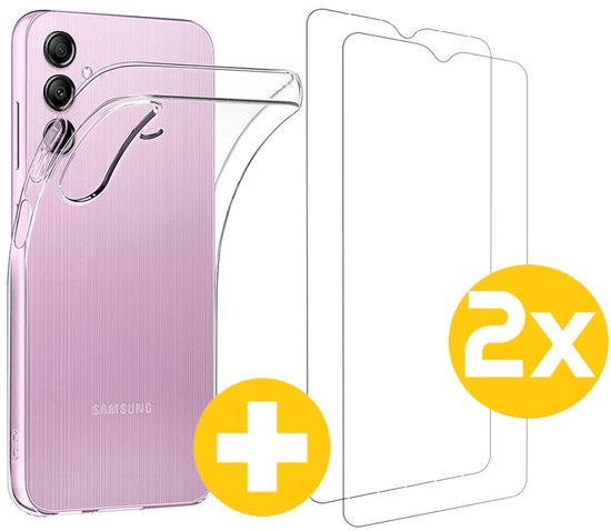 Lennexo hoesje en screenprotector Samsung Galaxy A15