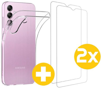 Lennexo hoesje en screenprotector Samsung Galaxy A15