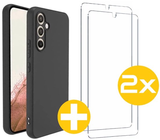Lennexo hoesje en screenprotector Samsung Galaxy S23+