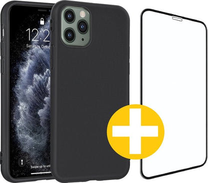 Lennexo iPhone 11 Pro Max hoesje en screenprotector