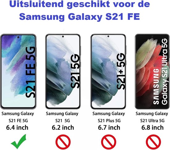 Armordrop screenprotector voor Samsung S21 FE