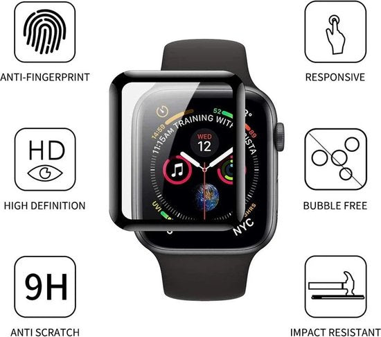 Lennexo Screenprotector Voor Apple Watch 38mm