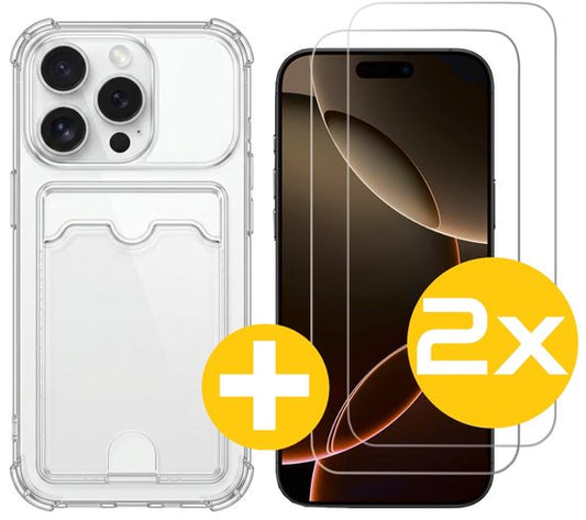 Lennexo Pashouder Hoesje Voor iPhone 16 Pro Max