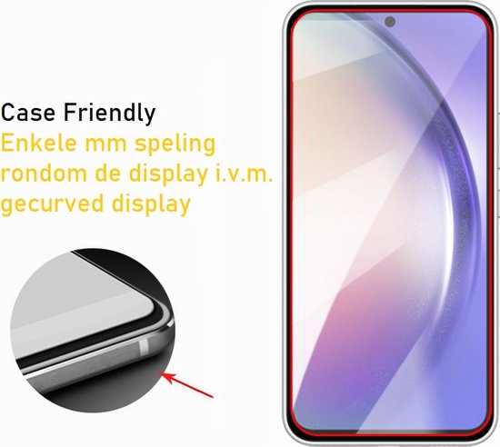 Lennexo screenprotector voor Samsung Galaxy A34