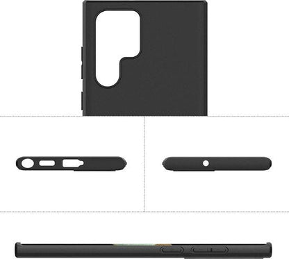 Lennexo siliconen hoesje voor Samsung Galaxy S22 Ultra