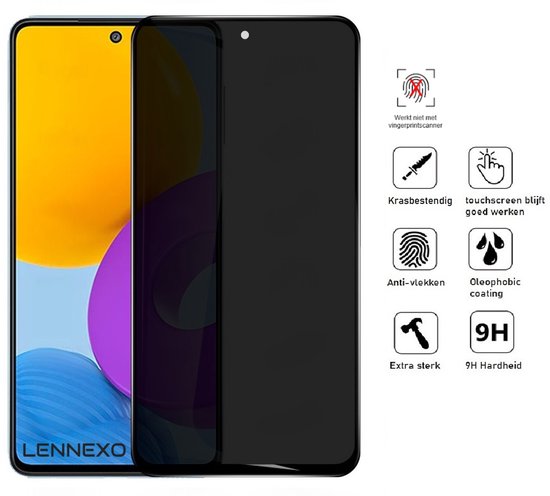 Lennexo Privacy screenprotector Samsung Galaxy A52