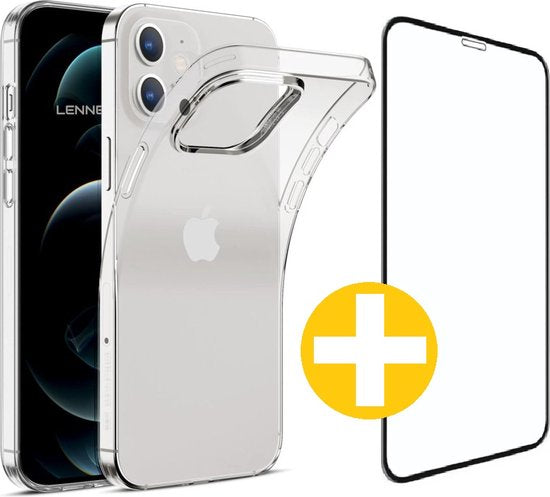 Lennexo iPhone 11 hoesje en screenprotector
