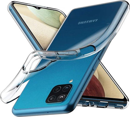 Lennexo hoesje en screenprotector voor Samsung Galaxy A12