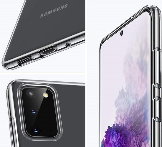 Lennexo hoesje en screenprotector Samsung Galaxy A03s