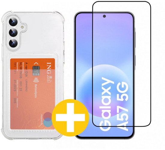 Lennexo pashouder hoesje voor Samsung A57