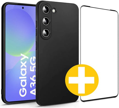 Lennexo Samsung Galaxy A36 hoesje en screenprotector