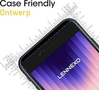 Lennexo screenprotector voor iPhone SE / 8 / 7