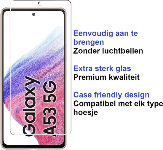 Armordrop screenprotector voor Samsung A53