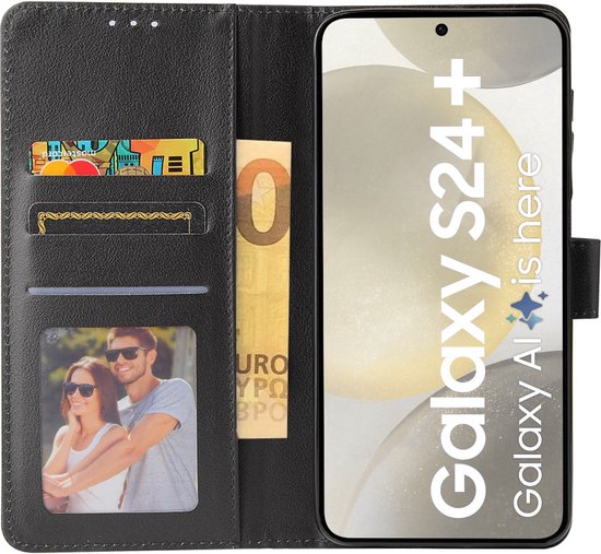 Lennexo BookCase Wallet Hoesje voor Samsung S24+
