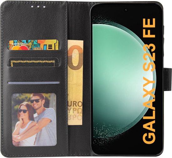 Lennexo BookCase hoesje voor Samsung S23 FE