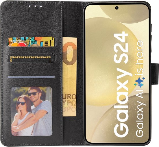 Lennexo BookCase Wallet Hoesje Geschikt Voor Samsung Galaxy S24