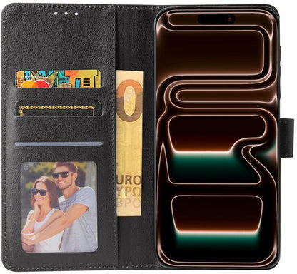Lennexo bookcase portemonnee hoesje voor iPhone 17 Pro Max