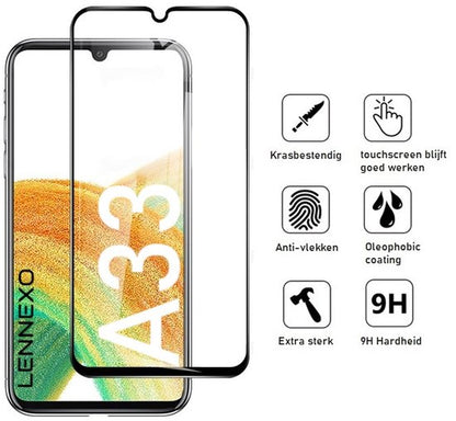 Lennexo pashouder hoesje voor Samsung A33
