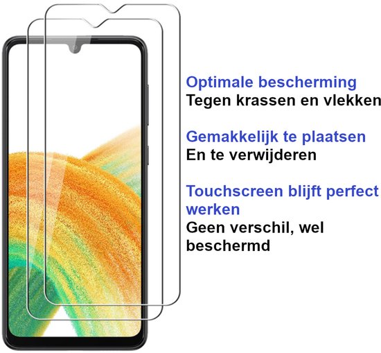 ArmorDrop Full Guard Screenprotector Voor Samsung A33
