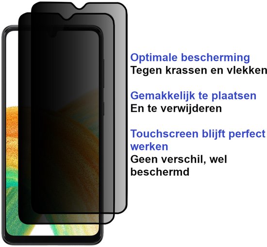 ArmorDrop Samsung A14 privacy screenprotector