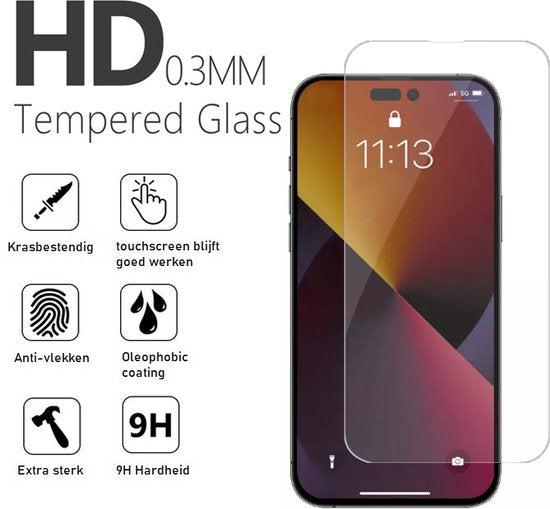 Screenprotector Geschikt Voor iPhone 14 Pro Max