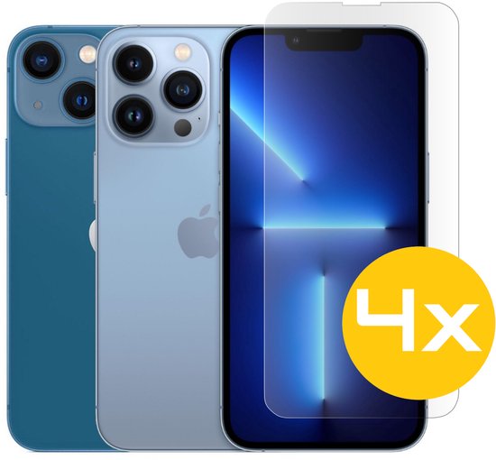 Lennexo Tempered Glass Screenprotector Geschikt Voor iPhone 13 / 13 Pro