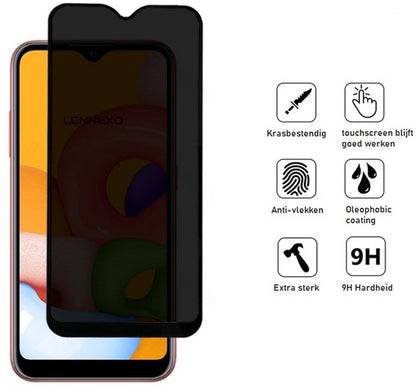 Samsung A13 5G hoesje en privacy screenprotector combi