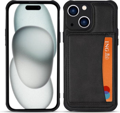 Armordrop portemonnee hoesje voor iPhone 15