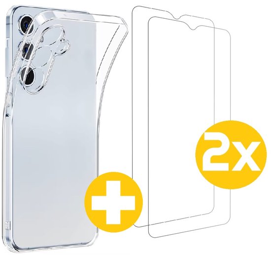 Lennexo Samsung Galaxy A17 hoesje en screenprotector