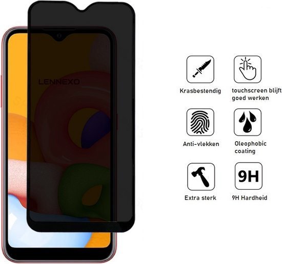 Lennexo Privacy Screenprotector Samsung Galaxy A12