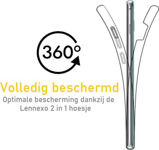 Lennexo 360° telefoonhoesje voor Samsung Galaxy S21