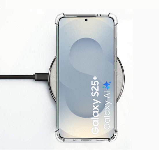 Lennexo Anti-Shock schokbestendig telefoonhoesje voor Samsung Galaxy S25+