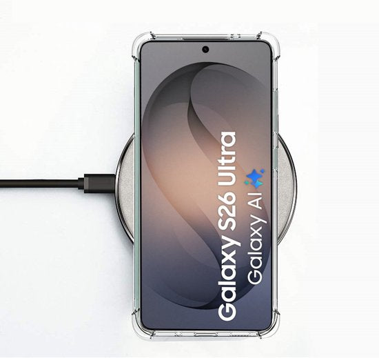 Lennexo Anti-Shock Schokbestendig Hoesje Voor Samsung Galaxy S26 Ultra