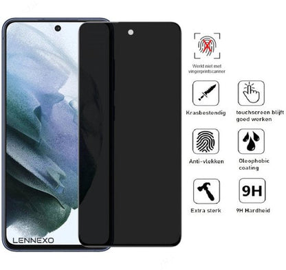 Lennexo privacy screenprotector voor Samsung S21+