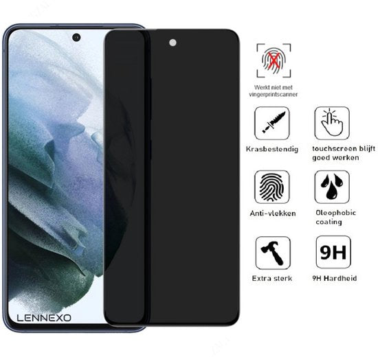 Lennexo Privacy Screenprotector Samsung S21 FE