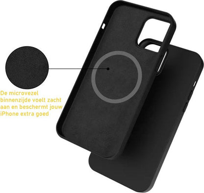 Magnetisch siliconen hoesje voor iPhone 13 Pro Max