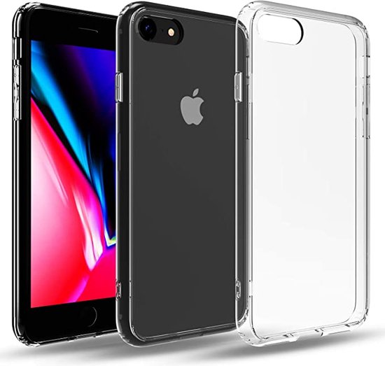 Lennexo iPhone SE hoesje en screenprotector combi