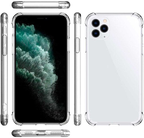Lennexo iPhone 11 Pro Max hoesje en screenprotector