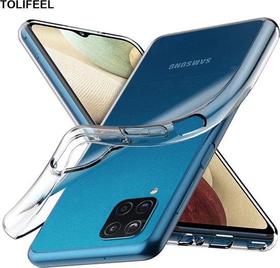 Lennexo transparant Samsung Galaxy A12 hoesje
