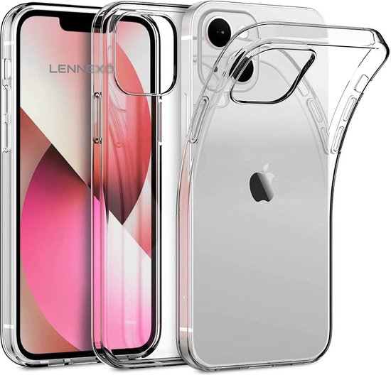 Lennexo transparant hoesje voor iPhone 14 Plus