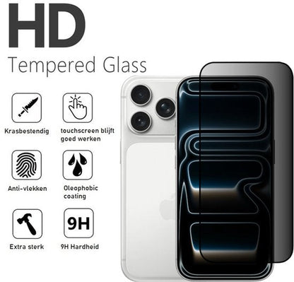 Lennexo privacy screenprotector iPhone 17 Pro Max