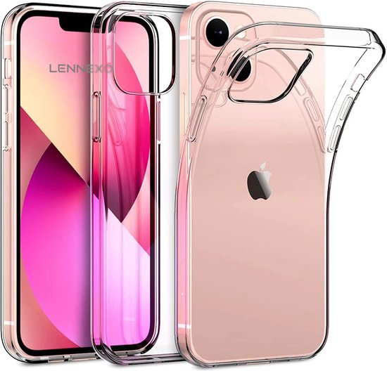 Lennexo iPhone 13 Mini hoesje en screenprotector
