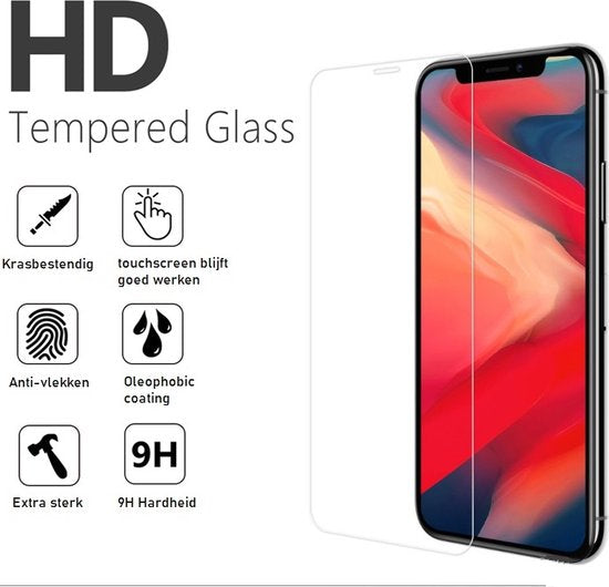 Lennexo gehard glas screenprotector voor iPhone 11 / XR