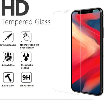 Screenprotector Tempered Glass iPhone 11 / XR 3-Pack