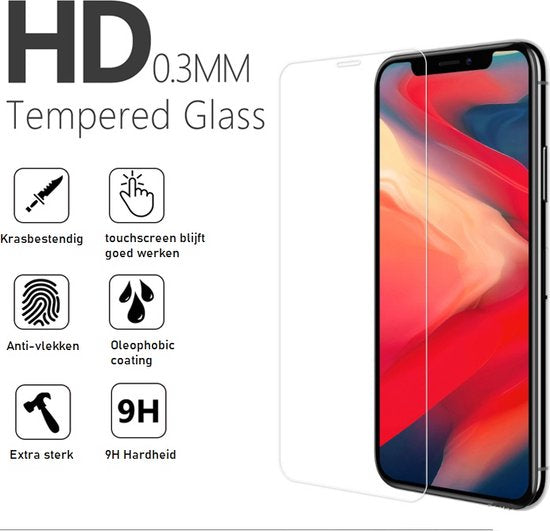 Lennexo Tempered Glass Screenprotector iPhone 11 Pro / X / XS