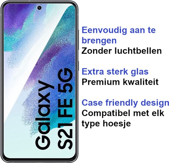 Armordrop screenprotector voor Samsung S21 FE