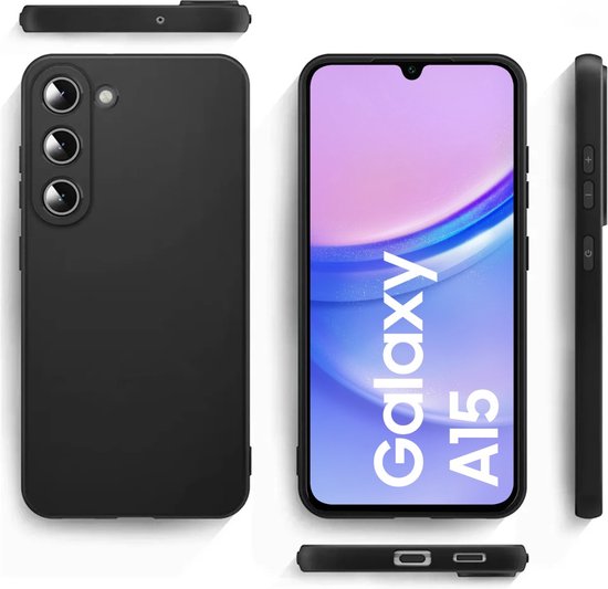 Lennexo siliconen hoesje voor Samsung Galaxy A15